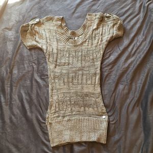 Fitted Sweater Dress